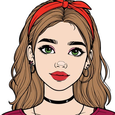 realistic teenage girl