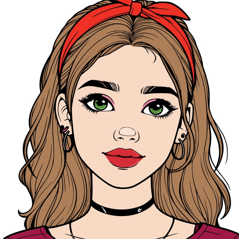 realistic teenage girl