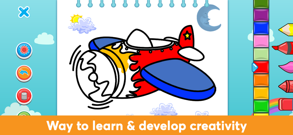 Coloring Book & Learn - Entertainment App | MWM