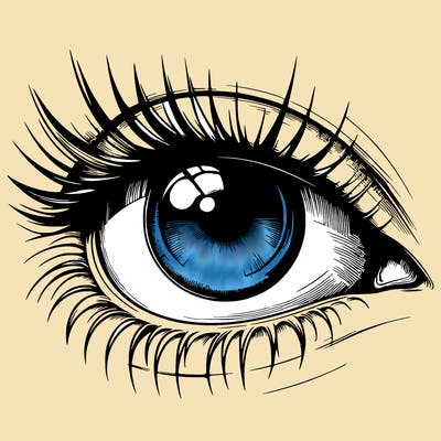 realistic eye
