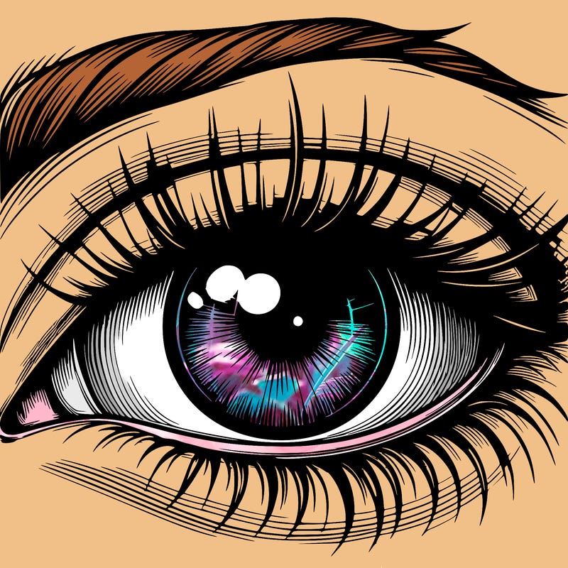 realistic eye