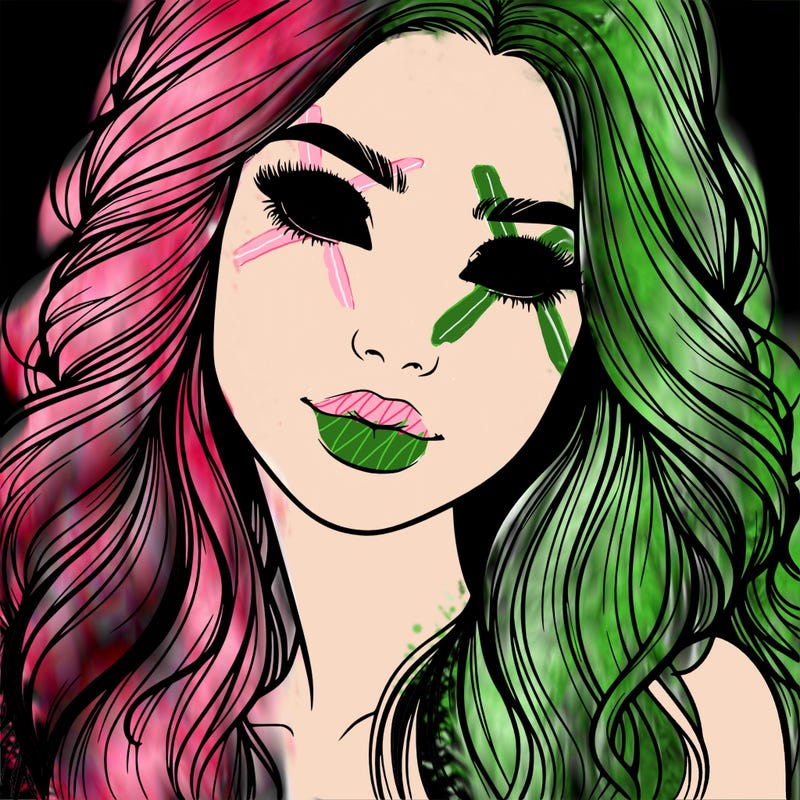 beautiful realistic girl