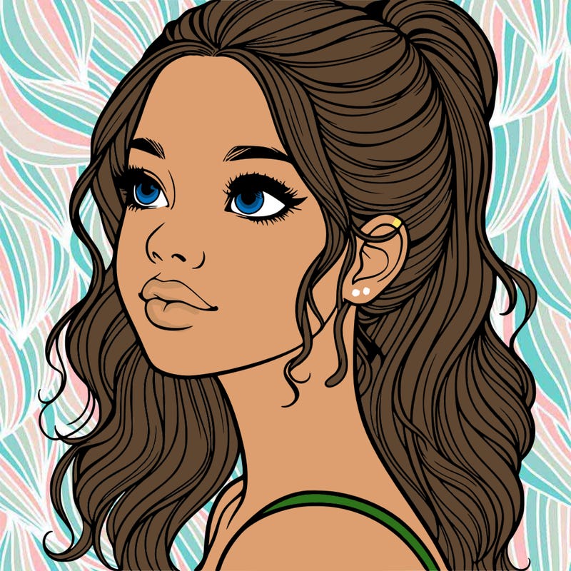 beautiful realistic girl