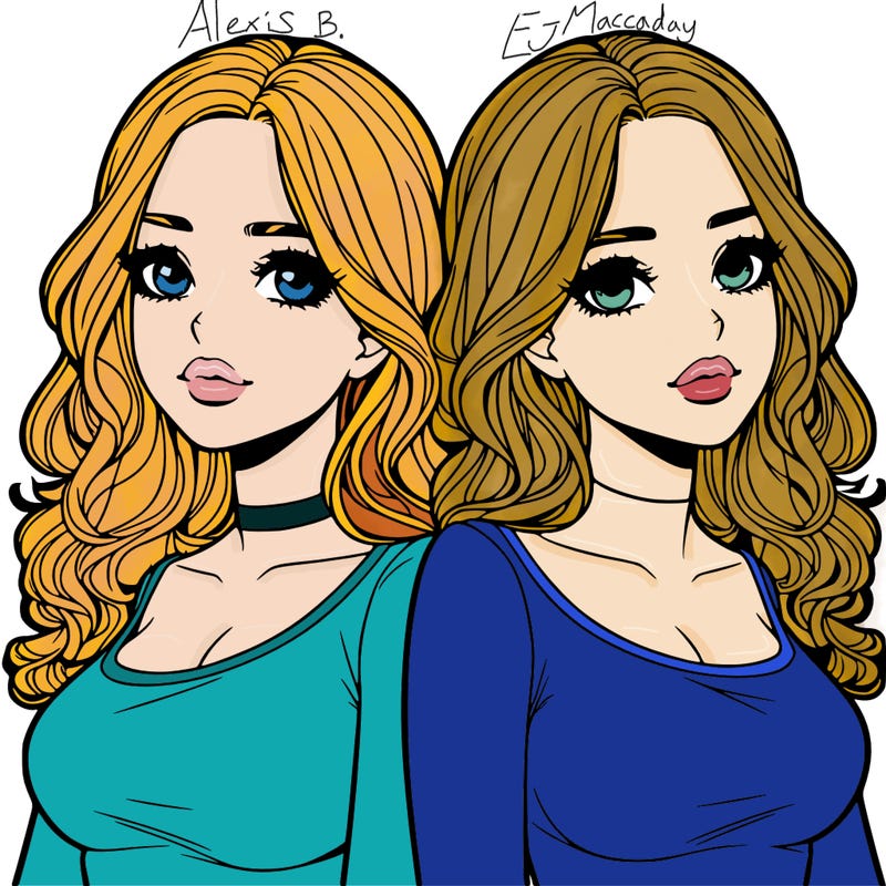 realistic twin sisters