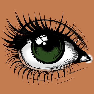 realistic eye