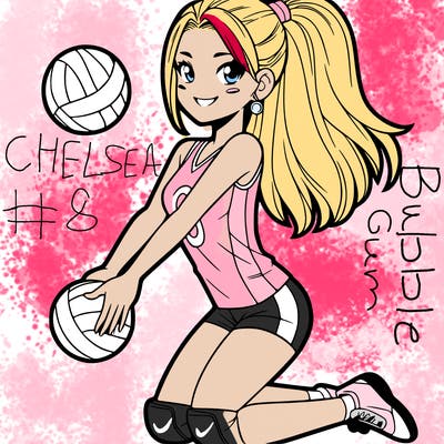 volleyball girl