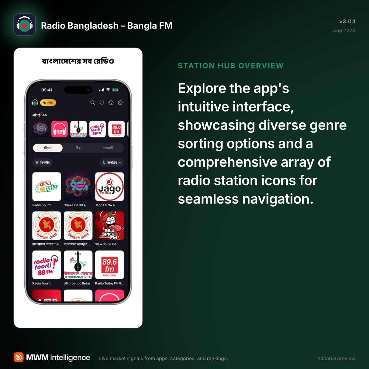 Radio Bangladesh – Bangla FM - Music App | MWM