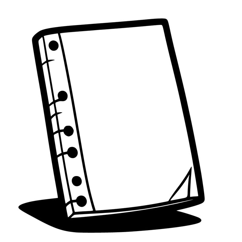 blank piece of paper