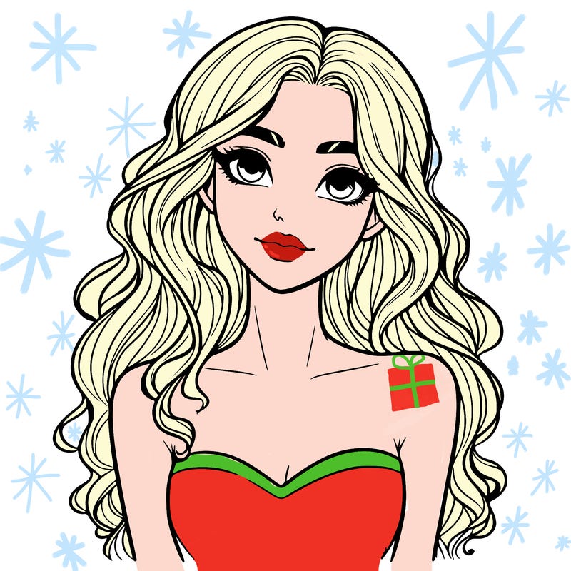 realistic and pretty girl