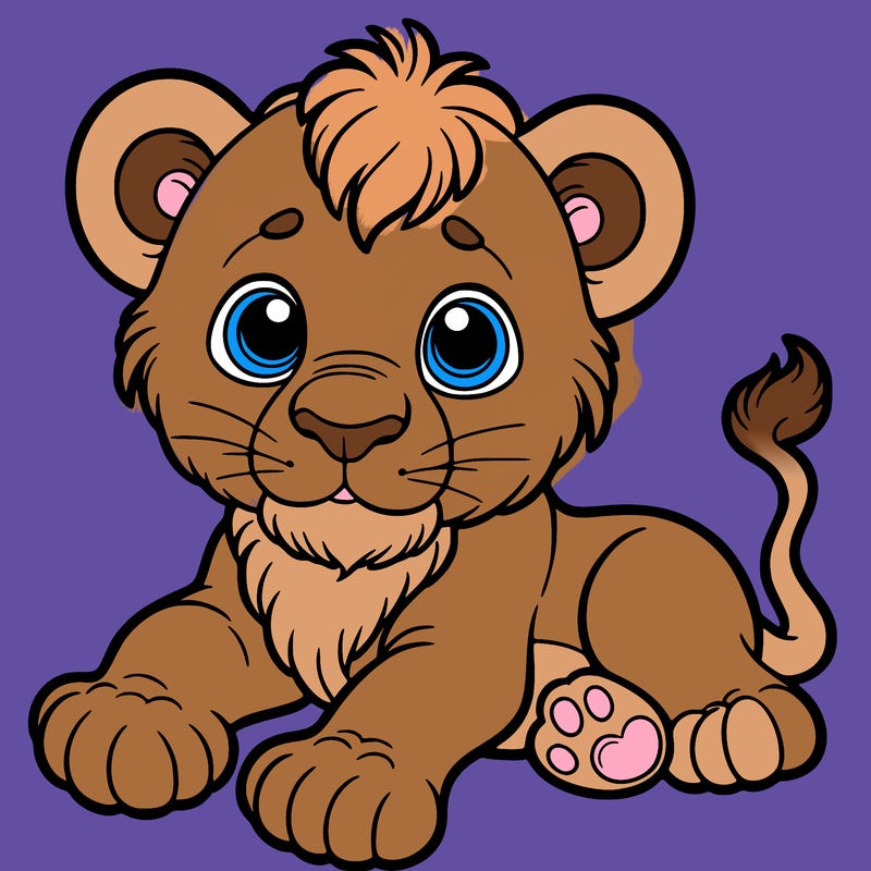 lion cub