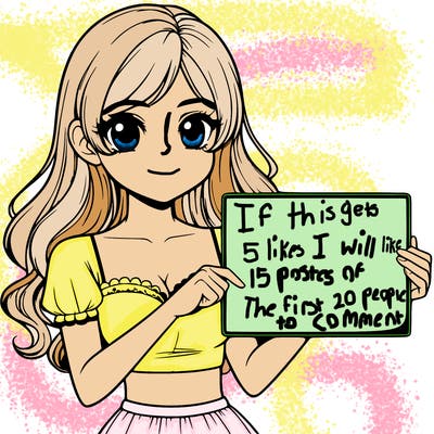 realistic pretty girl holding blank sign