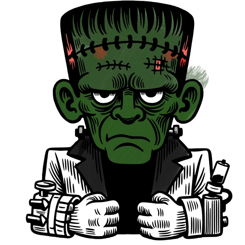 vintage frankenstein