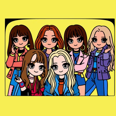 k-pop girl band called katseye