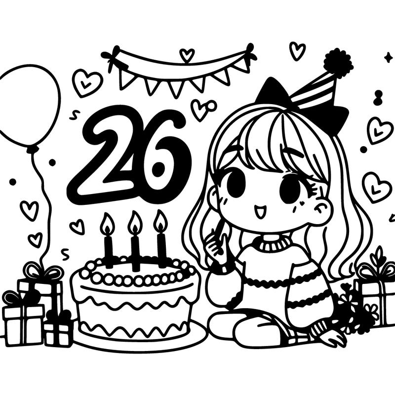 girl's 26th birthday