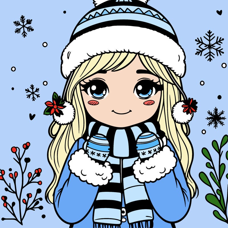winter girl