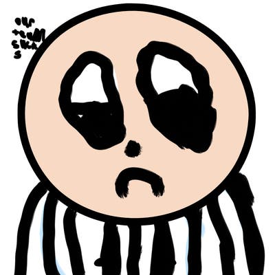 a plain circle with nothing else