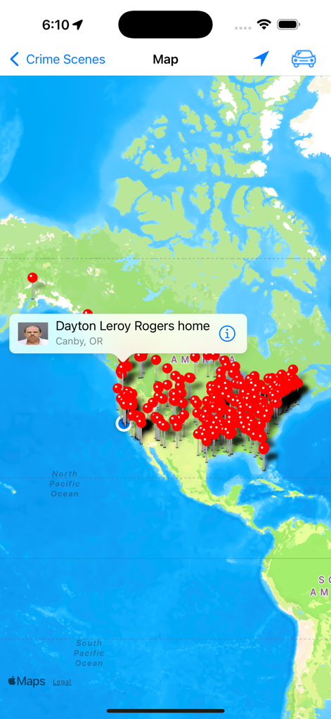 Crime Scenes - Reference App | MWM