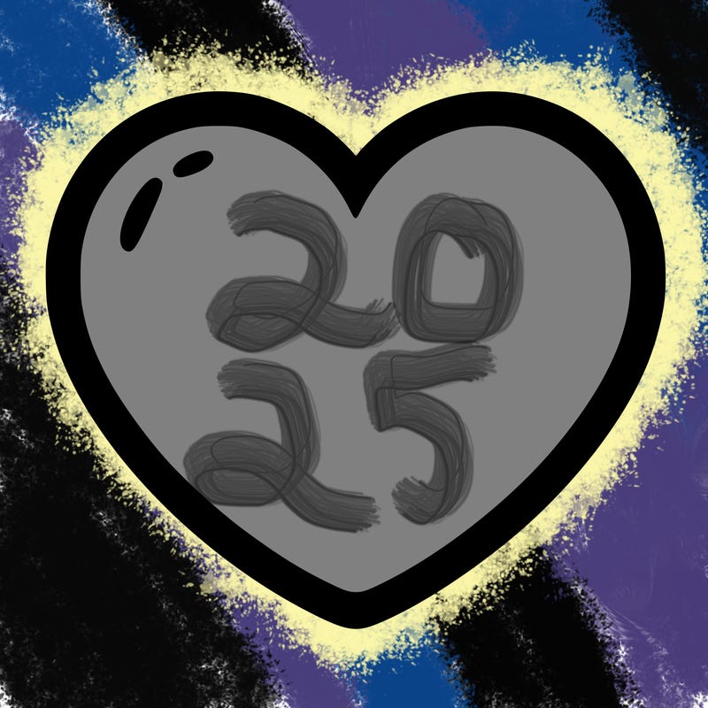 a blank heart