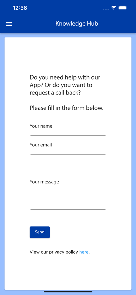 Knowledge Hub - Reference App | MWM