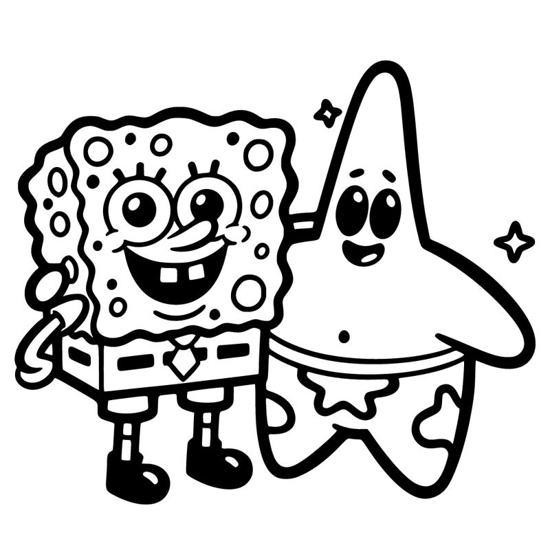 spongebob and patrick