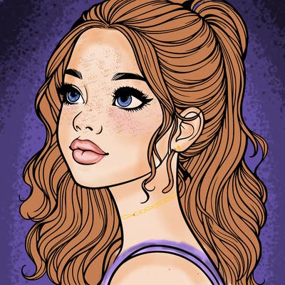 beautiful realistic girl