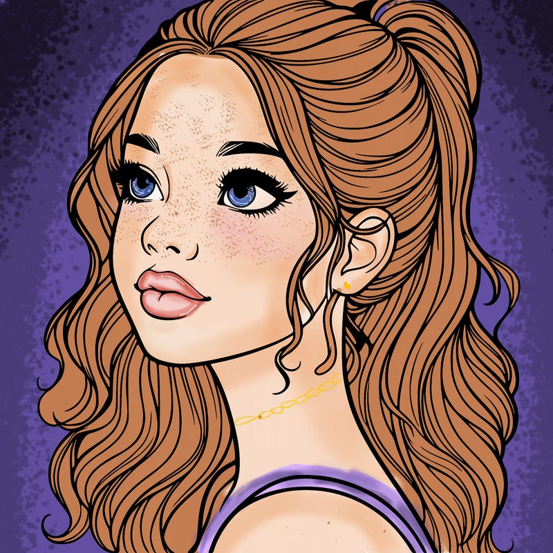 beautiful realistic girl