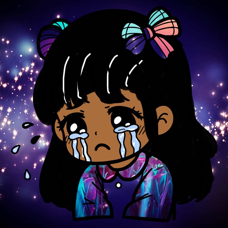 crying girl