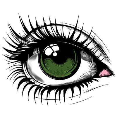realistic eye