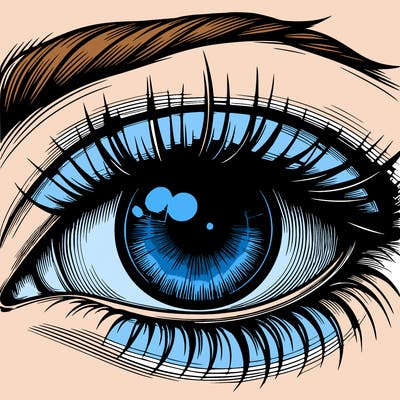 realistic eye