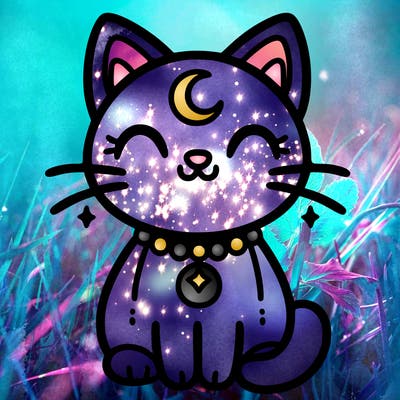 𝓒𝓪𝓽 𝔀𝓲𝓽𝓱 𝓶𝓸𝓸𝓷 𝓷𝓮𝓬𝓴𝓵𝓪𝓬𝓮