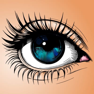 realistic eye