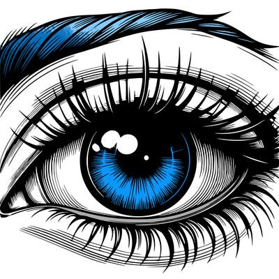 realistic eye