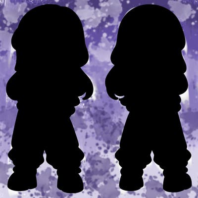 girl in crop top and baggy pants