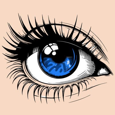 realistic eye