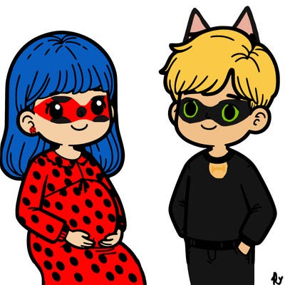 a pregnant girl and her boy friend