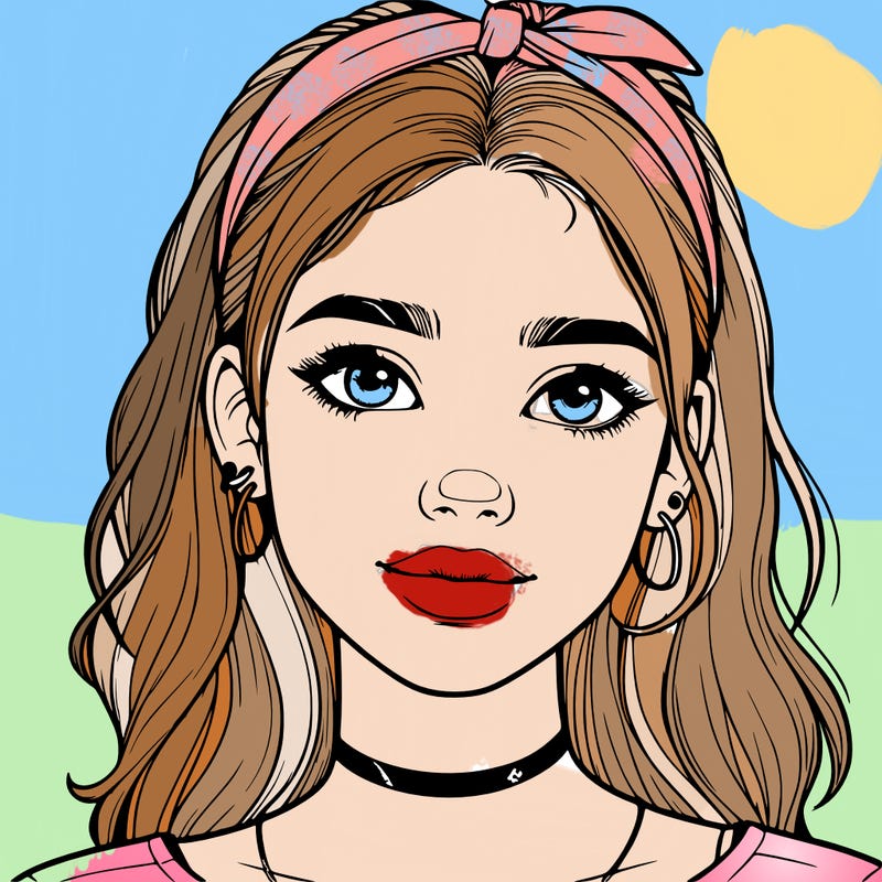 realistic teenage girl