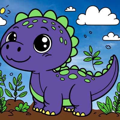 cute dinosaur
