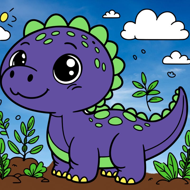cute dinosaur
