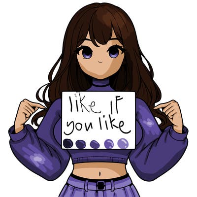 girl holding a blank sign in a long sleeve crop top