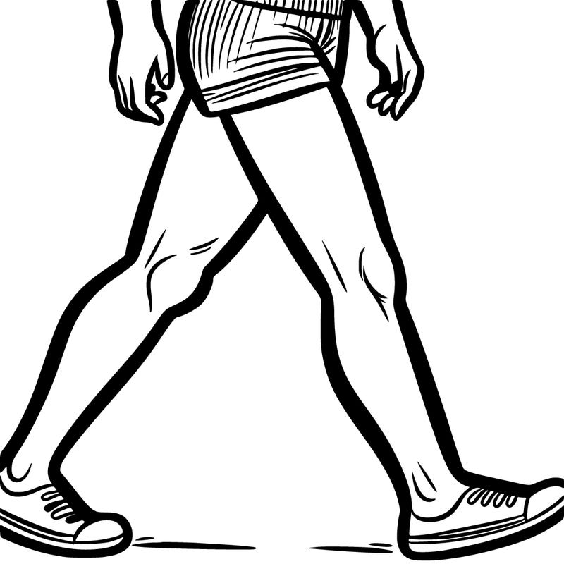 legs walking