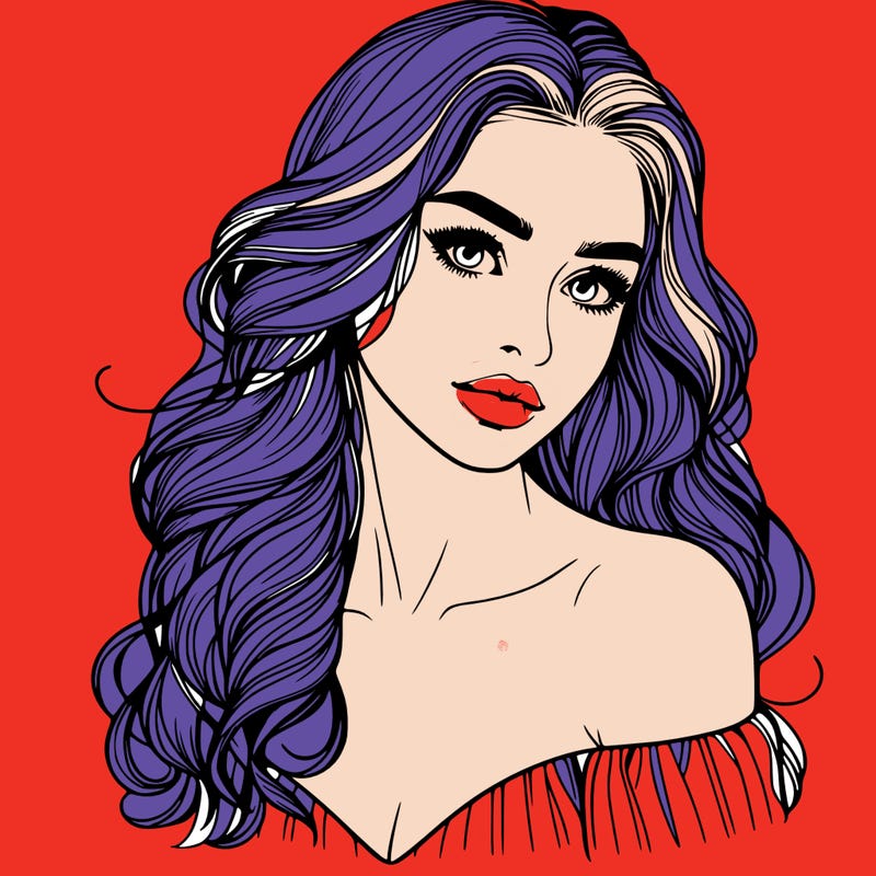 beautiful realistic girl