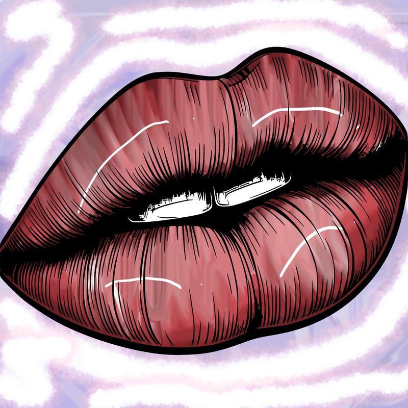 realistic lips