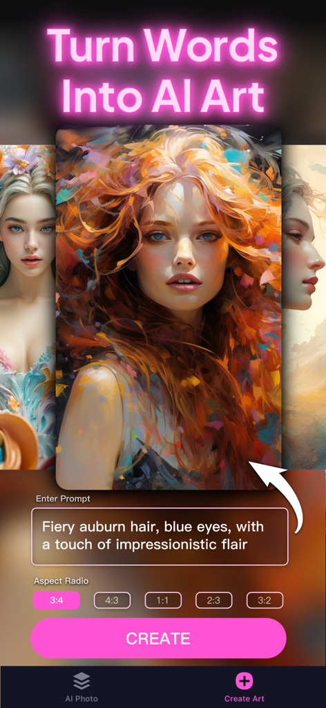 AI Photo Generator: Mood Photo - Graphics & Design App | MWM