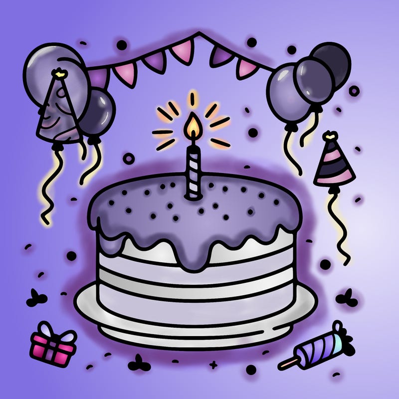 hi it's almost my birthday 🎂