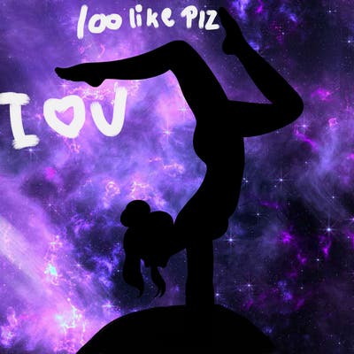 a woman doing a handstand