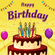 Bday Video Maker, Wishes, Card