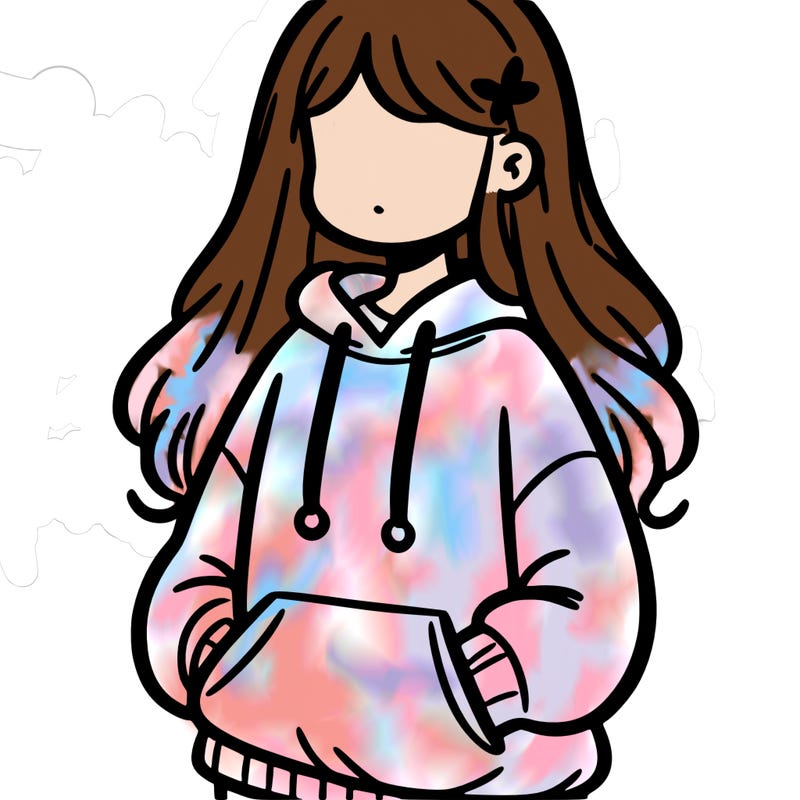 girl in sweatshirt