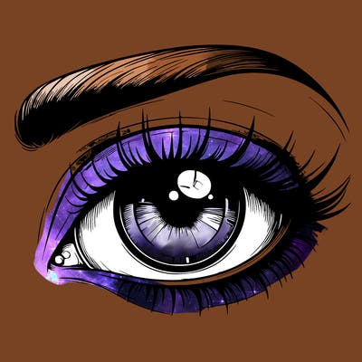 realistic eye
