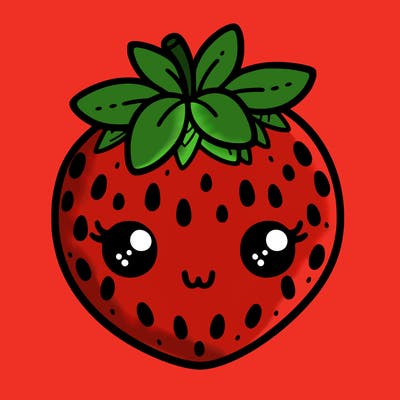 cute strawberry