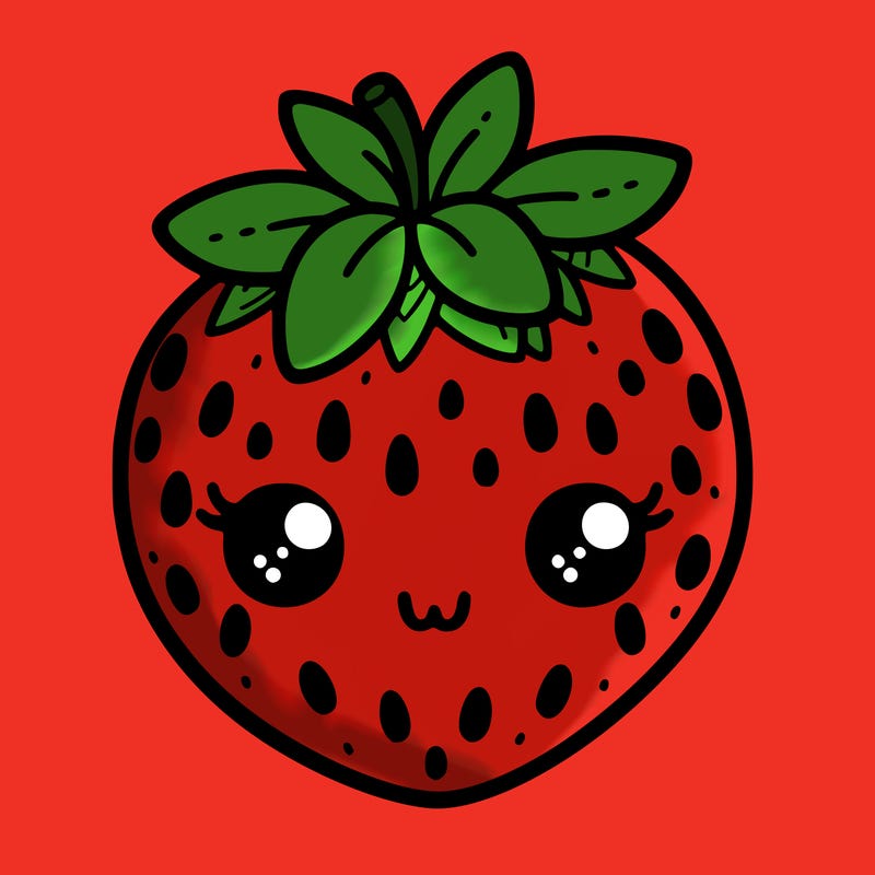 cute strawberry